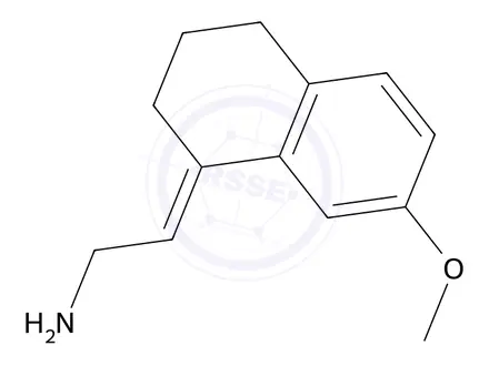 Chemical structure of Agomelatine Impurity 3