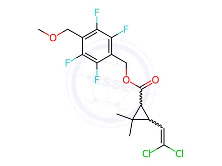 Chemical structure of Rac-Meperfluthrin