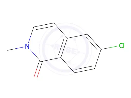 Chemical structure of 6-Chloro-2-methylisoquinolin-1(2H)-one