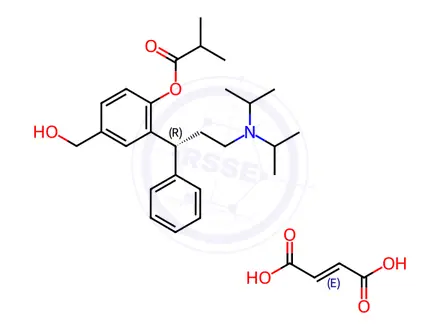 Chemical structure of (R)-Fesoterodine Fumarate