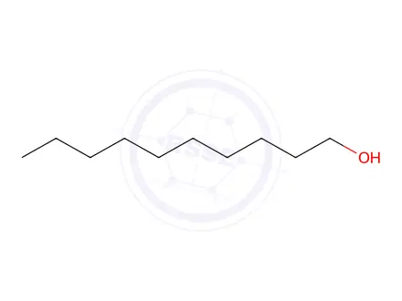 Chemical structure of 1-Decanol