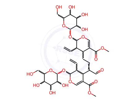 Chemical structure of Strictosidine Impurity 1
