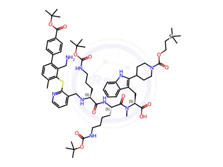 Chemical structure of (3β,15β,20α)-16,17-Didehydro-1-methyl-17a-homo-18-oxayohimban-17a-one