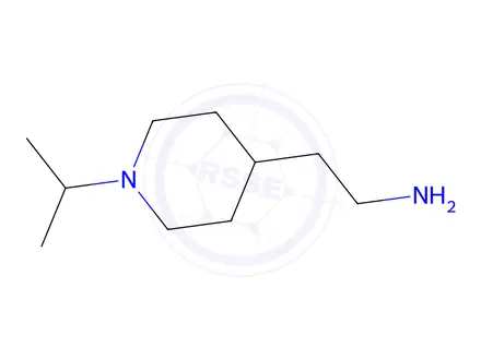 Chemical structure of 2-(1-Isopropylpiperidin-4-yl)ethanamine
