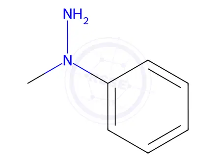 Chemical structure of 1-Methyl-1-phenylhydrazine