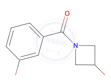 Chemical structure of 1-(3-methoxybenzoyl)azetidin-3-ol