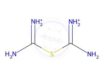 Chemical structure of thiodiformamidinium dichloride