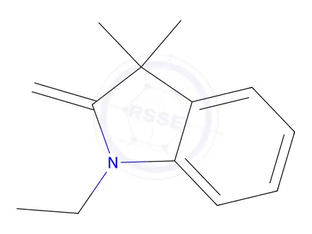 Chemical structure of 1-Ethyl-3,3-dimethyl-2-methyleneindoline