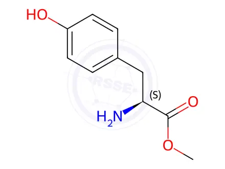 Chemical structure of L-Tyrosine Methyl Ester