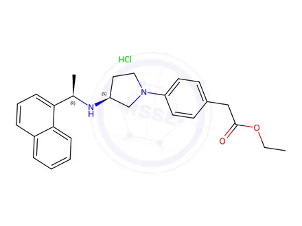 Chemical structure of Evocalcet Impurity 33 HCl