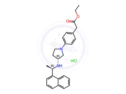 Chemical structure of Evocalcet Impurity 89