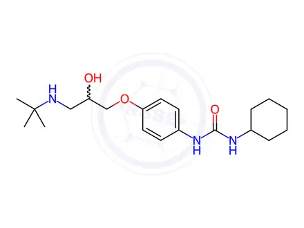 Chemical structure of Talinolol
