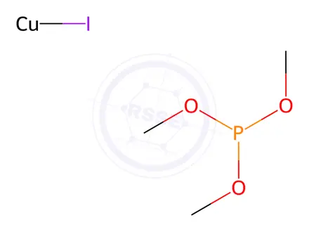 Chemical structure of CUPROUS IODIDE TRIMETHYLPHOSPHITE COMPLEX