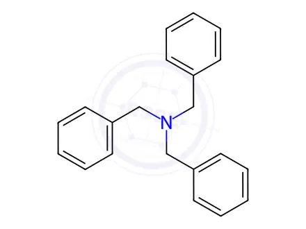 Chemical structure of Tribenzylamine