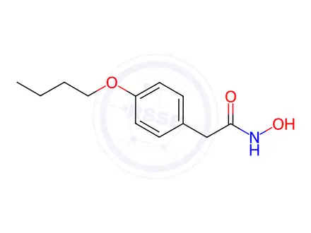 Chemical structure of Bufexamac