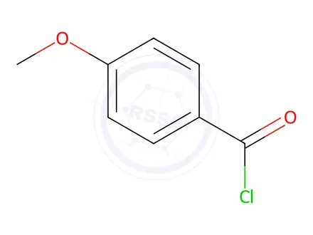 Chemical structure of P-Methoxybenzoyl chloride