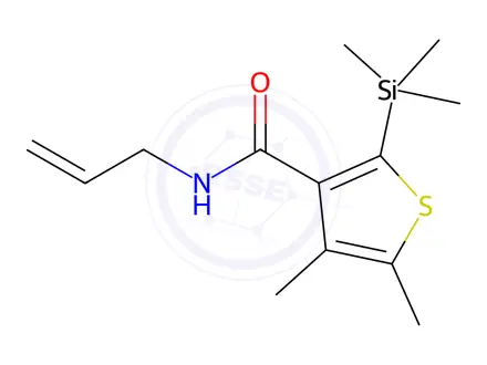 Chemical structure of Silthiofam