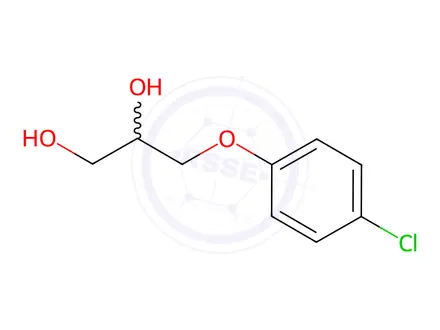 Chemical structure of Chlorphenesin