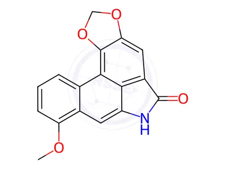 Chemical structure of Aristolactam I