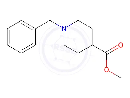 Chemical structure of Methyl 1-benzylpiperidine-4-carboxylate