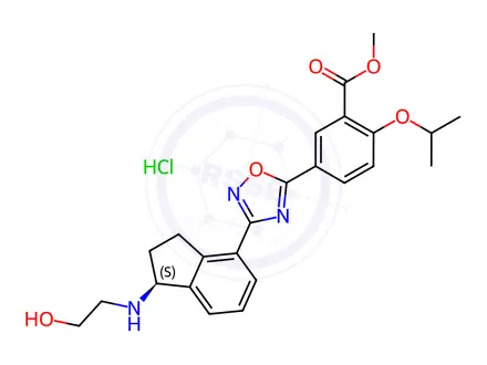 Chemical structure of Ozanimod Impurity 2(Hydrochloride)