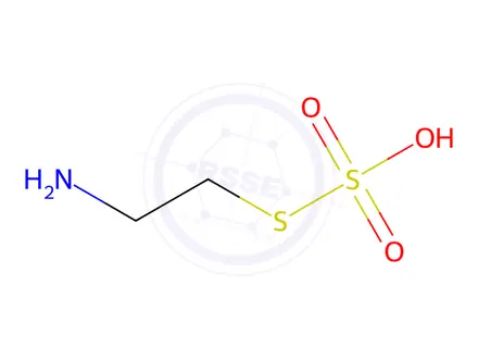 Chemical structure of Cysteamine S-Sulfate