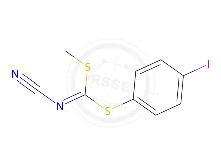 Chemical structure of (4-Iodophenyl)methylcyanocarbonimidodithioate