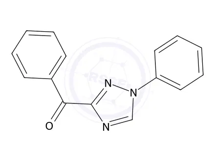 Chemical structure of Phenyl(1-phenyl-1H-1,2,4-triazol-3-yl)methanone