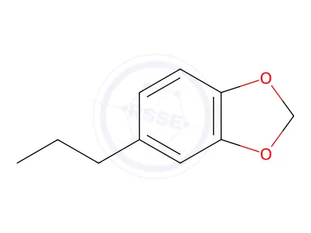 Chemical structure of Dihydrosafrole