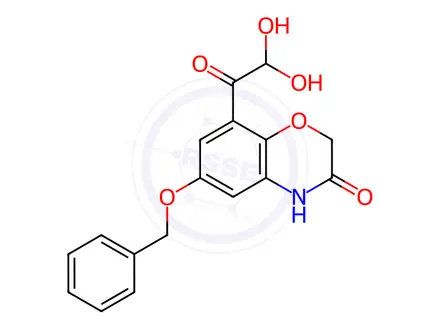 Chemical structure of 6-(Benzyloxy)-8-(2,2-dihydroxyacetyl)-2H-benzo[b][1,4]oxazin-3(4H)-one