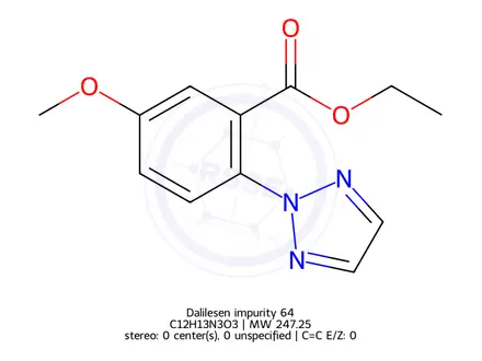 Chemical structure of Dalilesen Impurity 64