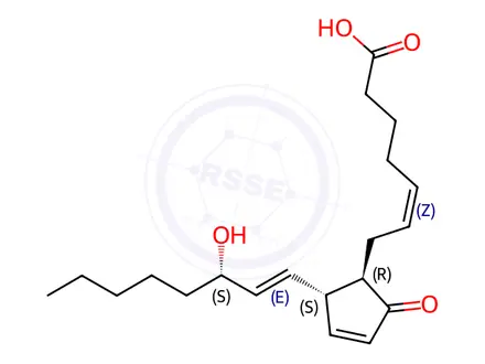 Chemical structure of Prostaglandin A2