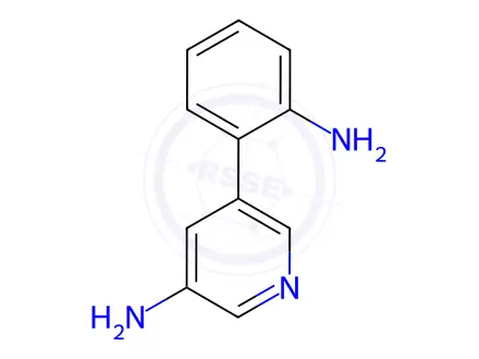 Chemical structure of 5-(2-Aminophenyl)pyridin-3-amine