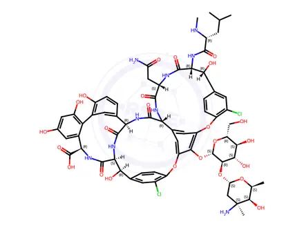 Chemical structure of Vancomycin EP Impurity J