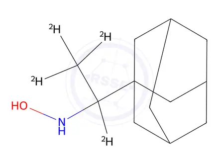 Chemical structure of N-(1-(Adamantan-1-yl)ethyl-d4)hydroxylamine