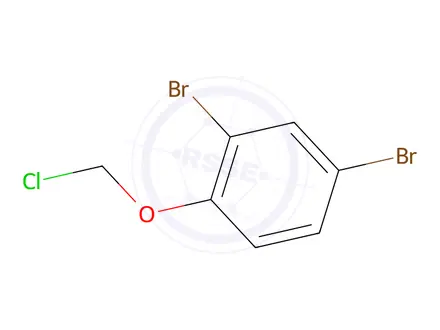 Chemical structure of 2,4-Dibromo-1-(chloromethoxy)benzene