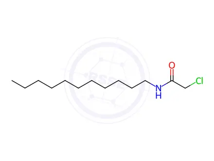 Chemical structure of 2-Chloro-N-undecylacetamide