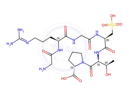 Chemical structure of Risuteganib