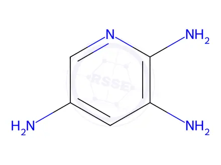 Chemical structure of Pyridine-2,3,5-triamine