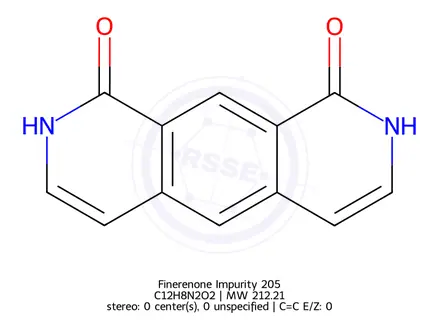 Chemical structure of Finerenone Impurity 425