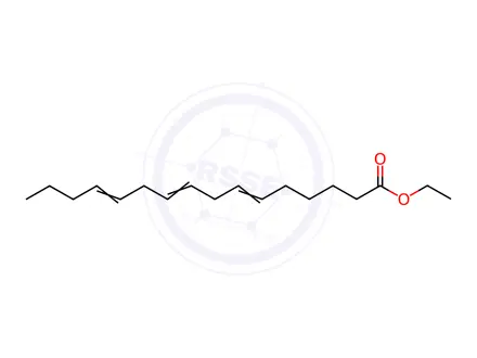 Chemical structure of Ethyl 6,9,12-hexadecatrienoate