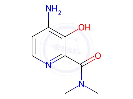 Chemical structure of 4-Amino-3-hydroxy-N,N-dimethylpicolinamide