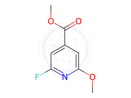 Chemical structure of Methyl 2-fluoro-6-methoxyisonicotinate