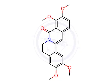 Chemical structure of 8-oxoypalmatine