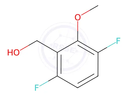 Chemical structure of 3,6-Difluoro-2-methoxybenzyl alcohol
