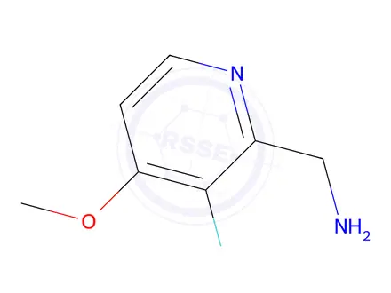 Chemical structure of (3-fluoro-4-methoxypyridin-2-yl)methanamine