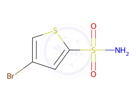 Chemical structure of 4-Bromothiophene-2-sulfonamide