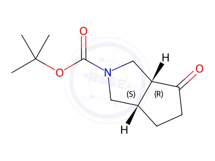 Chemical structure of TERT-BUTYL (3AR,6AS)-4-OXOHEXAHYDROCYCLOPENTA[C]PYRROLE-2(1H)-CARBOXYLATE(WX112238)