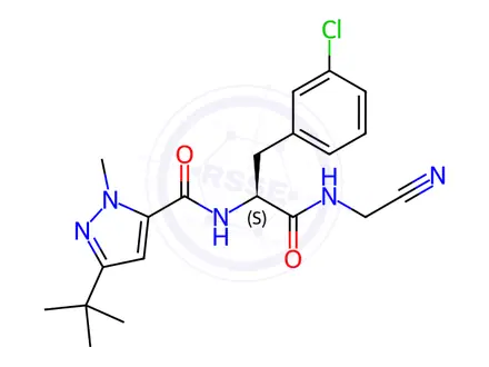 Chemical structure of Cathepsin inhibitor 1