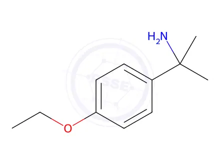 Chemical structure of 2-(4-Ethoxyphenyl)propan-2-amine